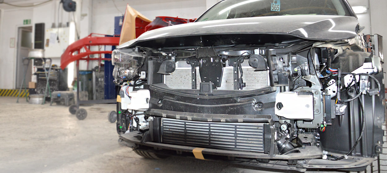 Lackiererei - Demontage