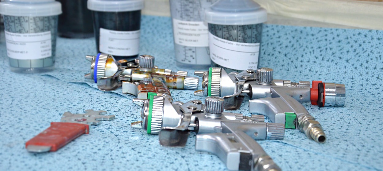 Lackierpistolen - Lackieren